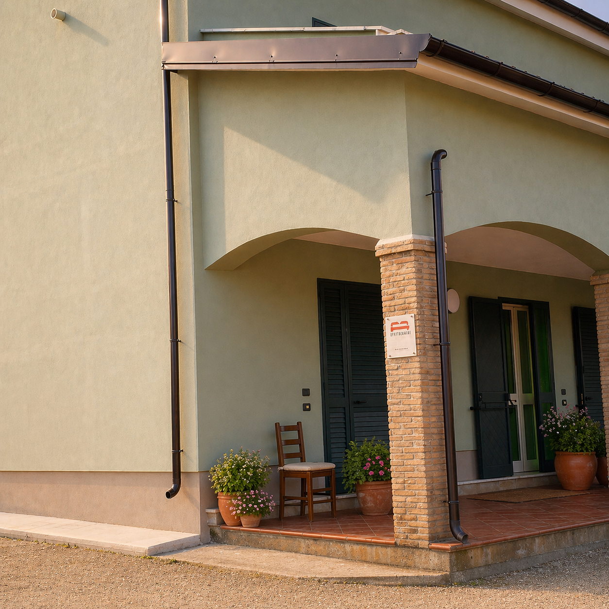 Esterno della struttura Il Borgo Rooms
